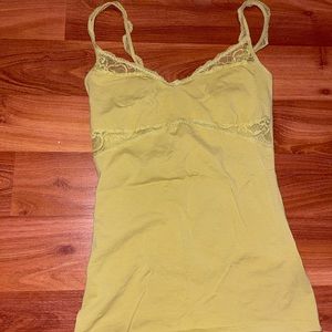 Green Lace Lounge Top